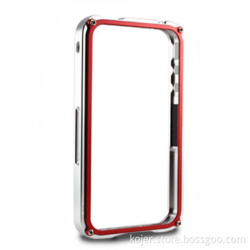 Metal Case for iPhone 4, Made of Aluminum, Light and Easy to Install with Screws